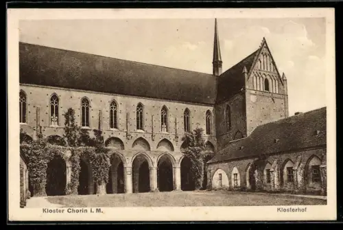 AK Chorin i. M., Kloster Chorin, Klosterhof