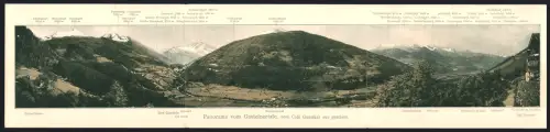 Klapp-AK Bad Gastein, Gasteinertale, Panorama
