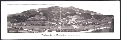 Klapp-AK Hopfgarten, Totalansicht, Hohe Salve