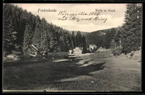 AK Friedrichroda, Partie im Grund