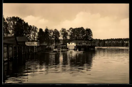 AK Kyritz, Bootshäuser am Untersee