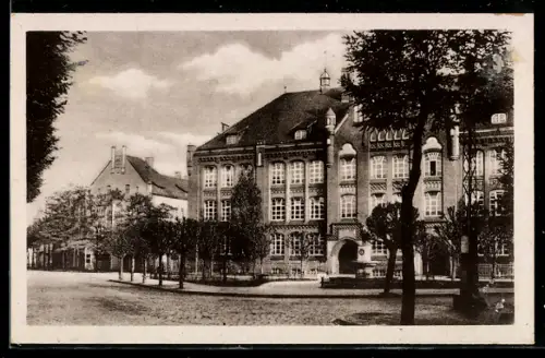 AK Wittenberge, Einheitsschule mit Joh.-Runge-Strasse