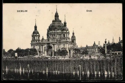 AK Berlin, Dom mit Umgebung
