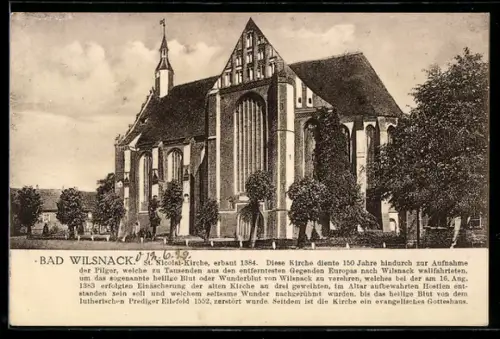 AK Bad Wilsnack, St. Nicolai-Kirche