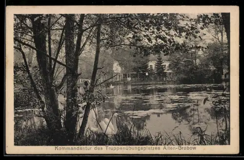 AK Altengrabow, Blick auf die Kommandatur