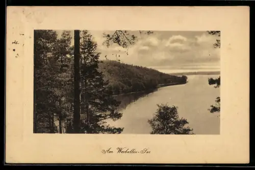 AK Werbellin, Blick auf den Werbellin-See