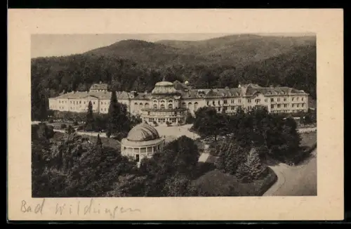 AK Bad Wildungen, Staatl. Badehotel