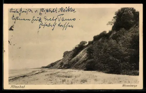 AK Altenhof, Mövenberge, Steilküste, Strand