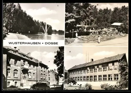 AK Wusterhausen / Dosse, Am See, Kinderkurheim Georgi Dimitroff