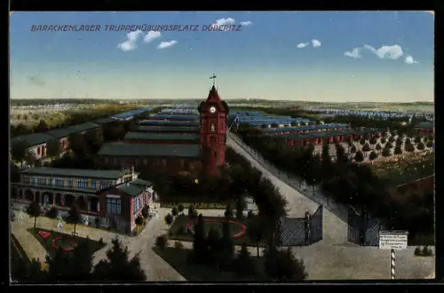 AK Döberitz, Barackenlager Truppenübungsplatz
