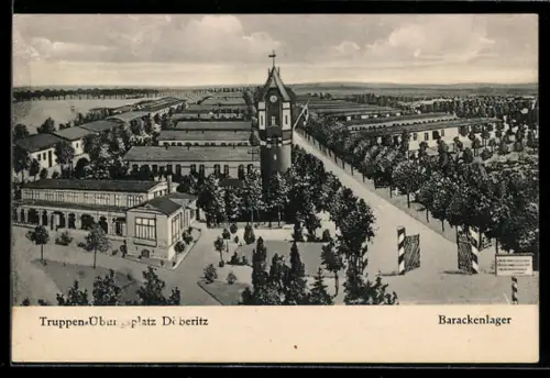 AK Döberitz, Truppen-Übungsplatz, Barackenlager