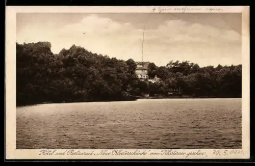 AK Chorin, Hotel und Restaurant Neue Klosterschenke, Bes. A. Barnekow, Klostersee