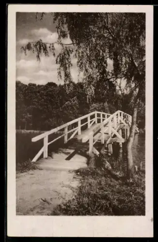 AK Gadebusch /Meckl., Seebrücke