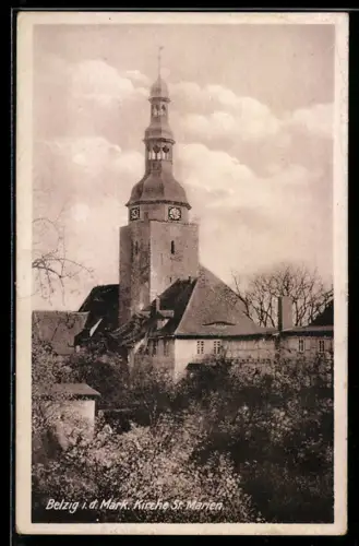 AK Belzig i. d. Mark, Kirche St. Marien