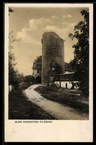 AK Rabenstein /Fläming, Burg Rabenstein, Bergfried