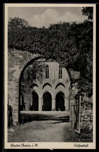 AK Chorin i. M., Kloster Chorin, Hoftor und Hofportal