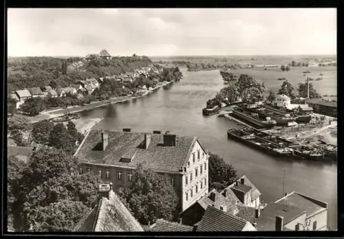 AK Havelberg, Partie an der Havel