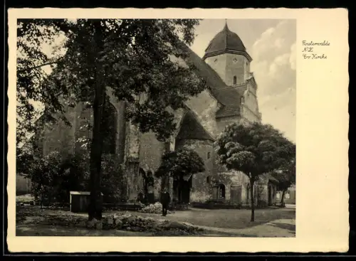 AK Finsterwalde /N. L., Evangelische Kirche