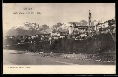 AK Belluno, Visto dalla riva del Piave