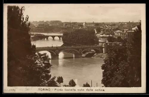 AK Torino, Ponte Isabella visto dalla collina