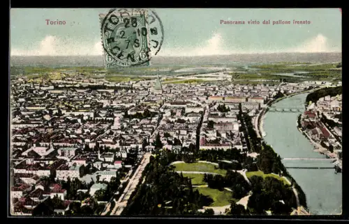 AK Torino, Panorama visto dal pallone frenato