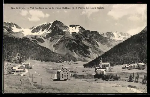 AK Sta. Geltrude /Val Soldana, Verso la Cima Beltovo ed il Passo del Lago Gelato