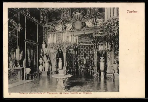 AK Torino, Palazzo Reale, Sala di Ricevimento di Sua Maestà la Regina