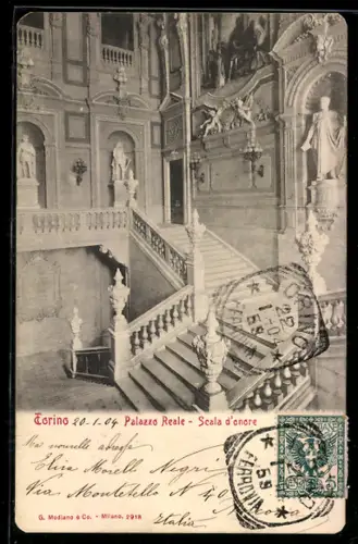 AK Torino, Palazzo Reale, Scala d`onore