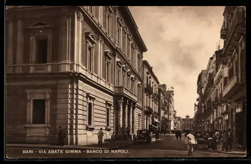 AK Bari, Via Abate Gimma, Banco di Napoli