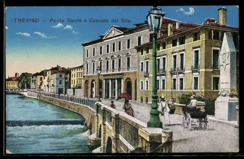 AK Treviso, Ponte Dante e Cascata del Sile