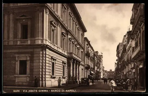 AK Bari, Via Abate Gimma, Banco di Napoli