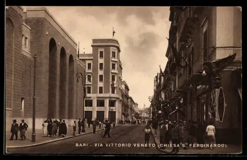 AK Bari, Via Vittorio Veneto, Chiesa S. Ferdinando