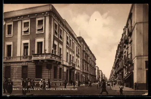AK Bari, Via Calefati, Banca Commerciale