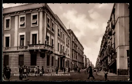 AK Bari, Via Calefati e Banca Commerciale
