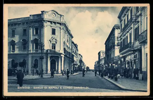AK Brindisi, Banco di Napoli e Corso Garibaldi