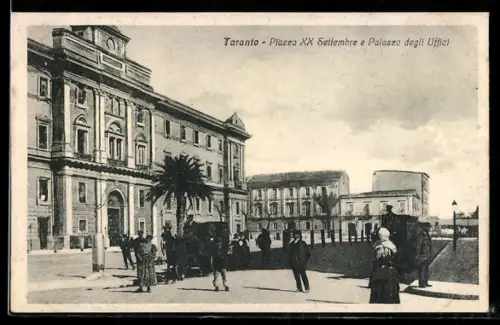 AK Taranto, Piazza XX Settembre e Palazzo degli Uffici