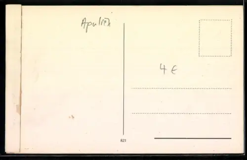 AK Brindisi, Corso Garibaldi con edifici storici e passanti