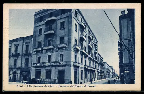 AK Bari, Via Andrea da Bari, Palazzo del Banco di Roma