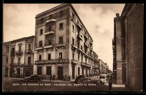 AK Bari, Via Andrea da Bari, Palazzo del Banco di Roma