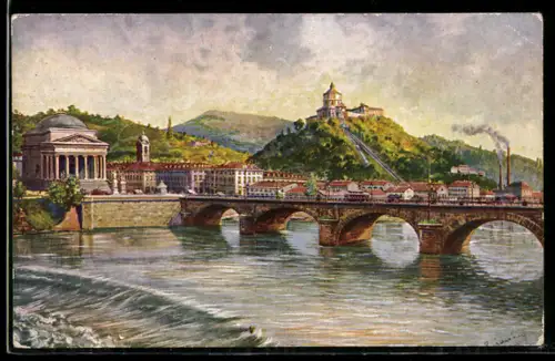 AK Torino, Il Po, la Gran Madre di Dio e Monte Cappuccini