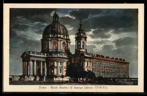 AK Torino, Reale Basilica di Superga, Juvara 1718-31