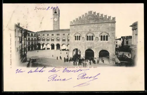 AK Treviso, Piazza dei Signori e Palazzo dei 300