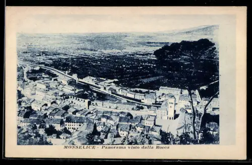 AK Monselice, Panorama visto dalla Rocca