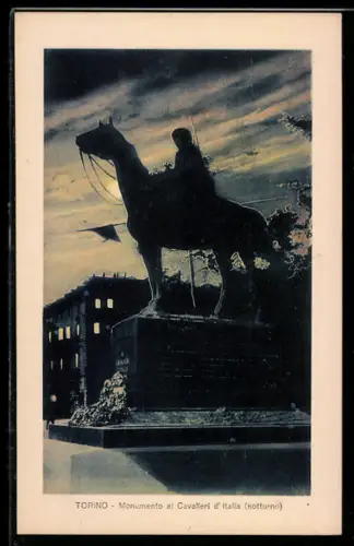 AK Torino, Monumento al Cavalleri d`Italia