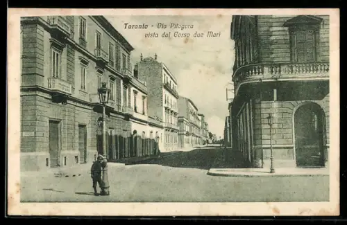 AK Taranto, Via Pitogora vista dal Corso due Mari