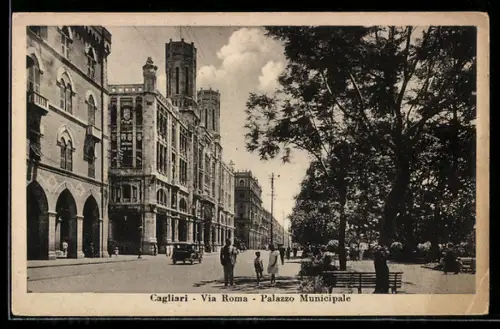 AK Cagliari, Via Roma, Palazzo Municipale