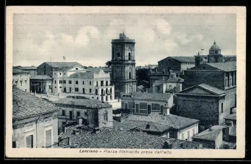 AK Lanciano, Piazza Plebiscito presa dall`alto