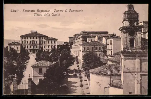AK Chieti, Seminario Regionale, Camera di Commercio, Chiesa della Trinità