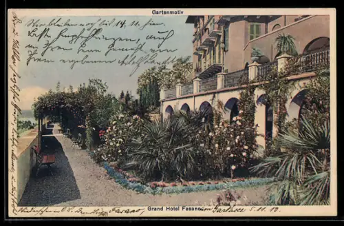 AK Fasano, Grand Hotel Fasano, Giardini lussureggianti con vista sul lago