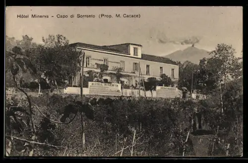 AK Sorrento, Capo di Sorrento, Hôtel Minerva con vista sul Vesuvio